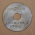 63x0.6mm disk