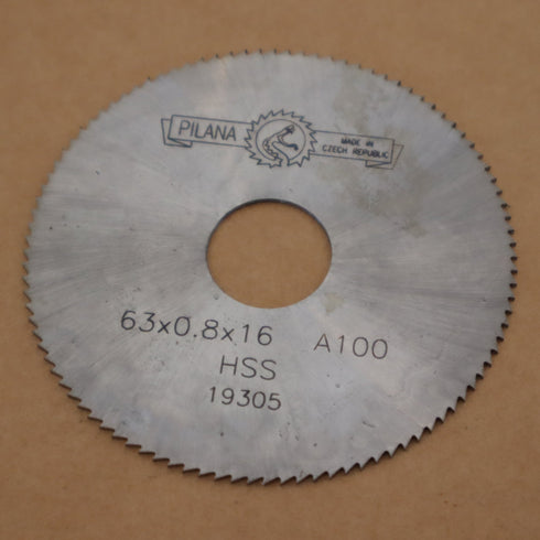 63x0.8mm disk