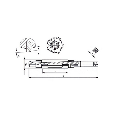Adjustable Hand Reamer Dimensions