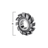 HSS-E Convex Milling Cutter