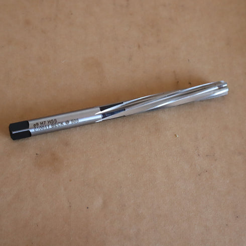 BECK HSS Hand Reamer Ø9 H7 DIN 206B