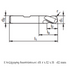 Carbide Ball Nose 2F End Mills, 5565R302GF Dimensions