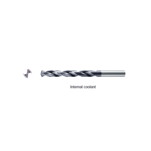 Carbide Drill 15xD with Coolant, 1588SL15C