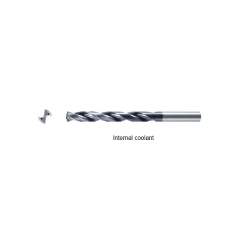 Carbide Drill 30xD with Coolant, 1588SL30C