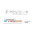 Carbide Drill 5xD Without Coolant, 1101SC05 Dimensions