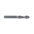 Carbide End Mill 2F Radius Uncoated