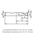 Carbide Finishing End Mill 2F 5502R302GM Dimensions