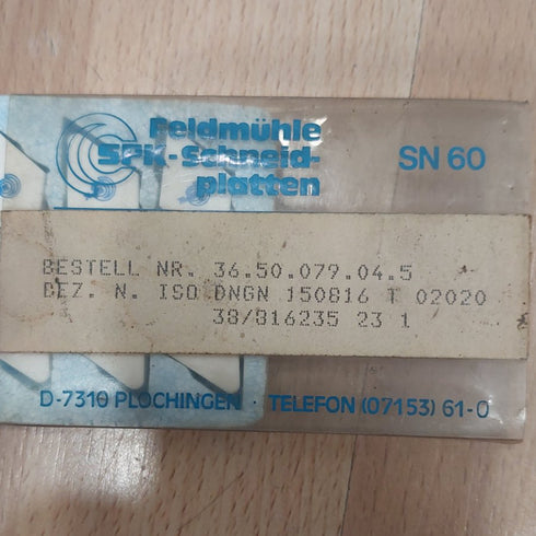 Ceramic turning inserts DNGN 150816 T02020 SN60
