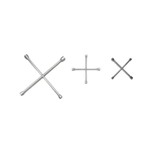 Chrome Plated Hardened Cross Wrench