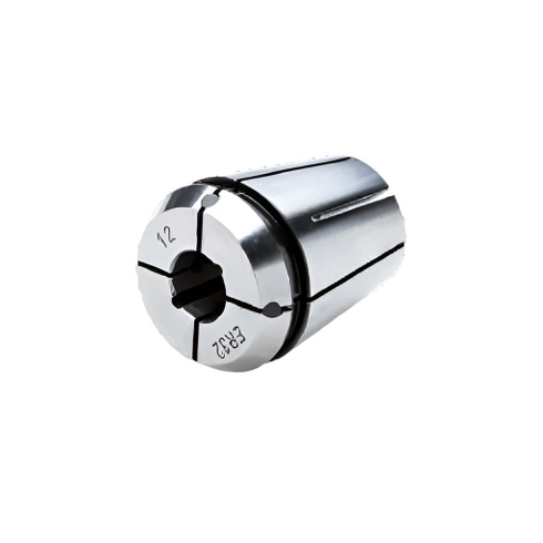 Collet with cooling channels along the bore