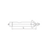 Deburring cutter 90° 5501/5601R90*FM Dimensions