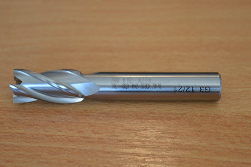Flute 4F HSSCo Weldon