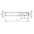 Flute 4F HSSCo Weldon