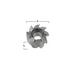 HSS Shell End Mill Dimensions