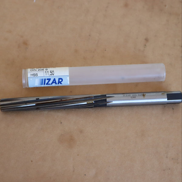IZAR HSS Hand Reamer Ø11.5 H7 DIN 206B