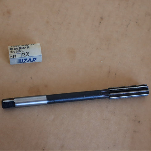 IZAR HSS Hand Reamer Ø13 DIN 206B