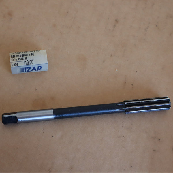 IZAR HSS Hand Reamer Ø13 DIN 206B