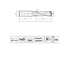 Indexable Drills 5xD, 76001 Dimensions