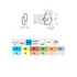 Indexable Insert for Drills 77011, STOCK Dimensions