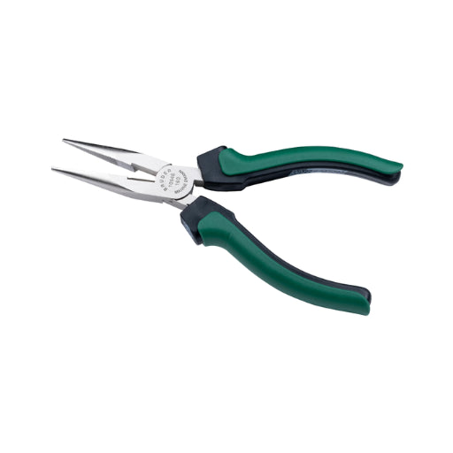 Long Nose Pliers 6" Straight (High-Grade C60 Tool Steel, Matt Chrome)