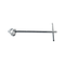 Nut Wrench with Shank & 180° Rotatable Hook