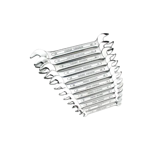 Open End Wrench Set 12pcs 6-32mm CV Chrome Vanadium