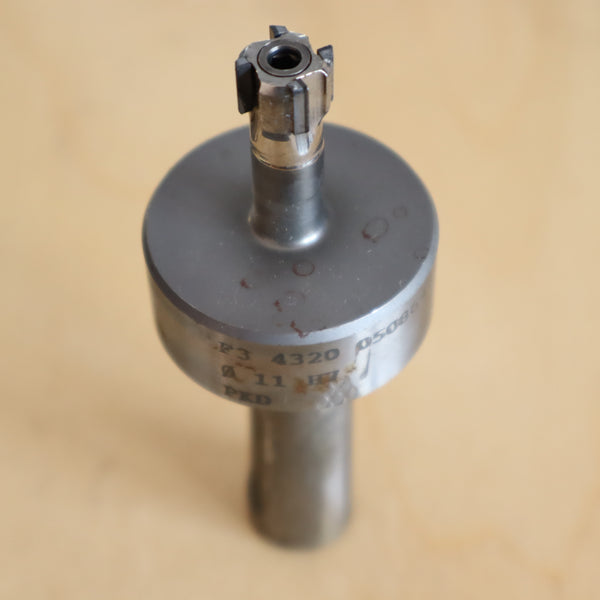 PCD Machine Reamer DIN 212 Straight Shank H7 Ø11