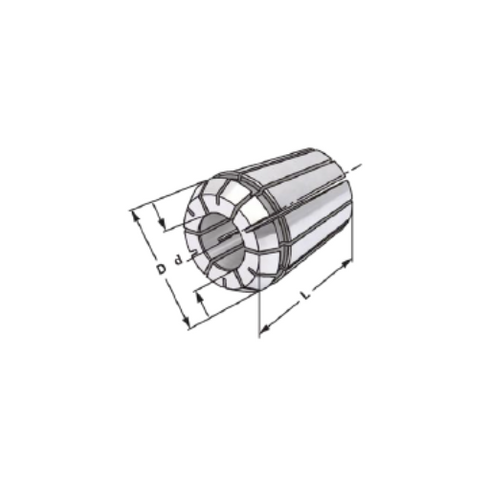 Precision collets Diumensions