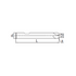 Quarter round profile mill 5601R90*FM-R Dimensions