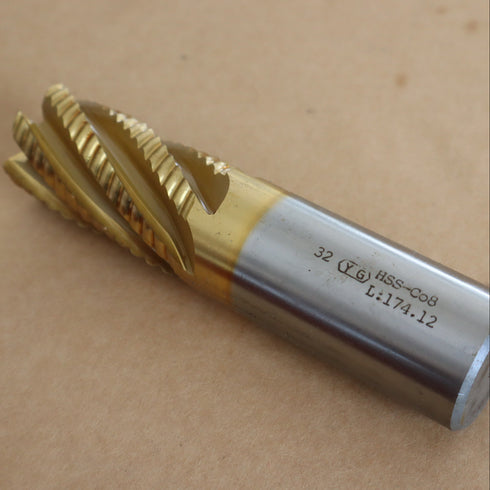 Roughing End Mill Cobalt Φ32, YG
