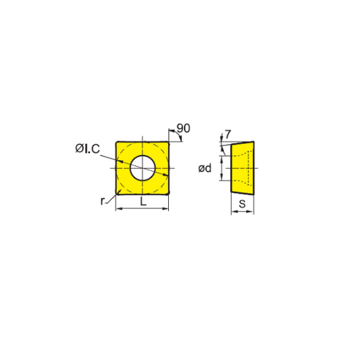 SCGX09T302-LH Dimensions