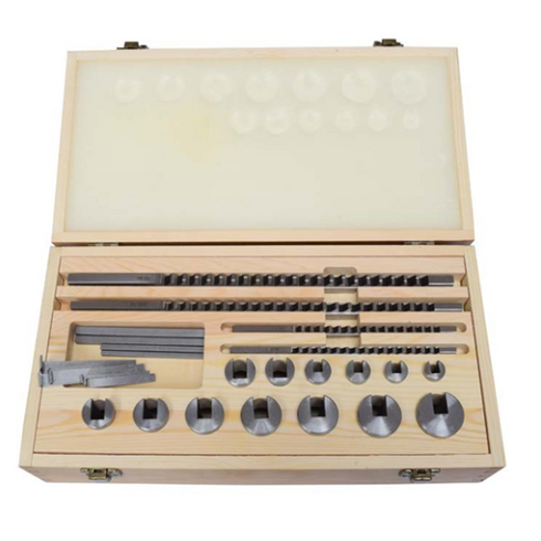 Set of madrels HSS for keyway broach