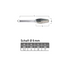Solid Carbide Bur, Ball-Nosed Cone, Ø 12.7 x 32mm, Z3 Dimensions
