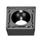 Square Turning Insert SCMT 120408-EM, ZCC CT
