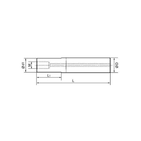 Steel Shank, Stepped, Q Thread