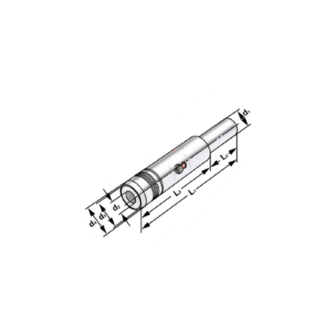 Tool Holder for Hydraulic Expansion Chucks Dimensions