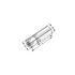 Tool Holder with Straight Shank Dimensions