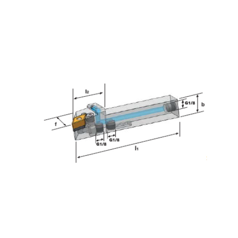 Toolholder PDJNR Dimensions
