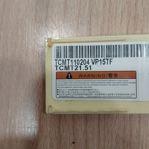 Turning inserts TCMT 110204 VP15TF