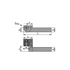 Universal tool holder 90° Dimensions