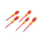 VDE Insulated Screwdriver Set 1000V, 5 Pieces