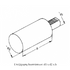 VDI A2 Cylindrical Toolholder, Soft Blank Dimensions
