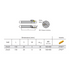 QF**R/L Toolholder Dimensions ZCC CT Parting Grooving