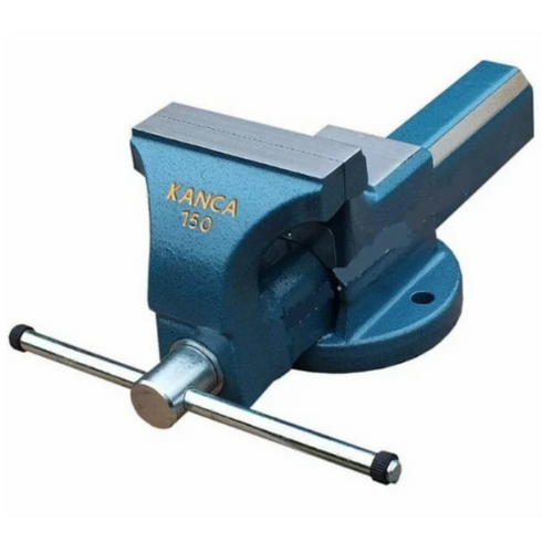 Steel workshop vice